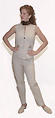 Sleeveless Two Piece Pant Suit