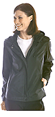 Hooded Fly Front Jacket