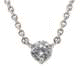 Half Carat Diamond Solitaire Necklace