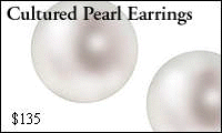 Cultured Pearl Earrings